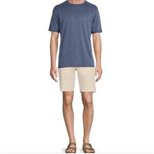 NWT Tommy Bahama Men’s Small Paradise Isles IslandZone Tee in Captain Blue